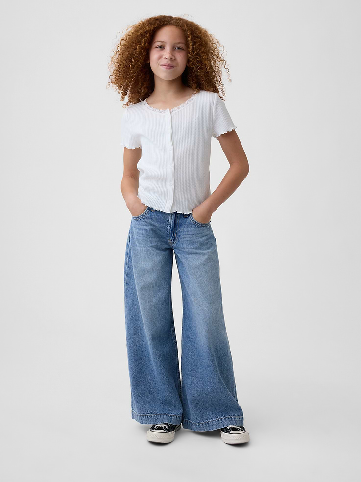 Image number 1 showing, Kids Low Rise Extra Baggy Jeans