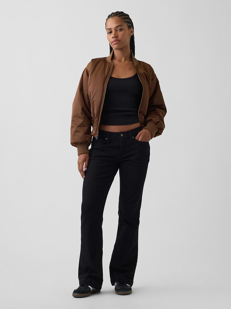 Image number 1 showing, Curvy Low Rise Long & Lean Jeans