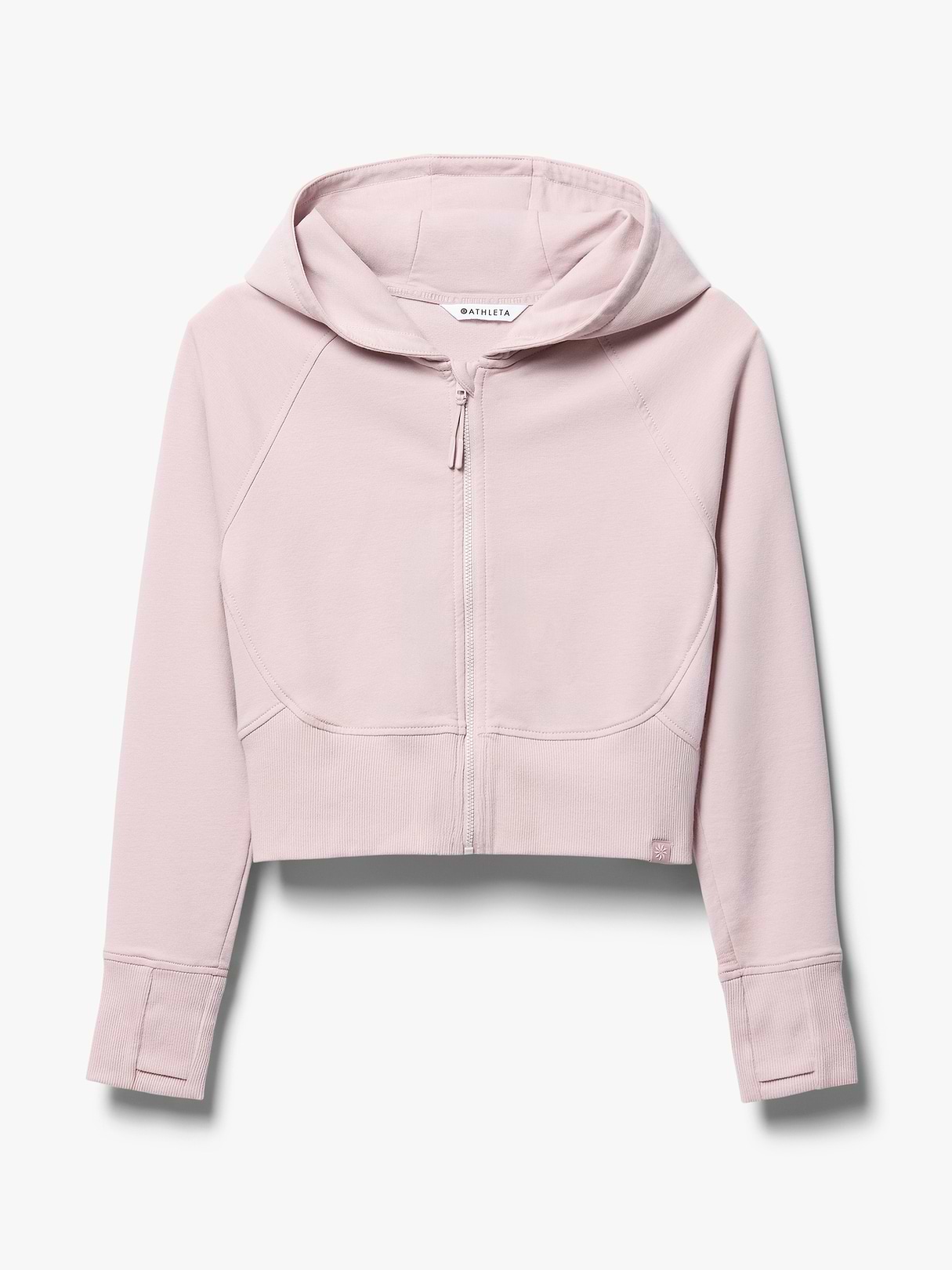 Athleta Girl All Day Full Zip Shrunken Hoodie | Athleta