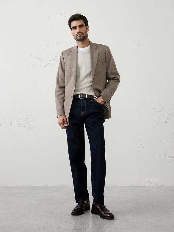 Herringbone Suit Jacket