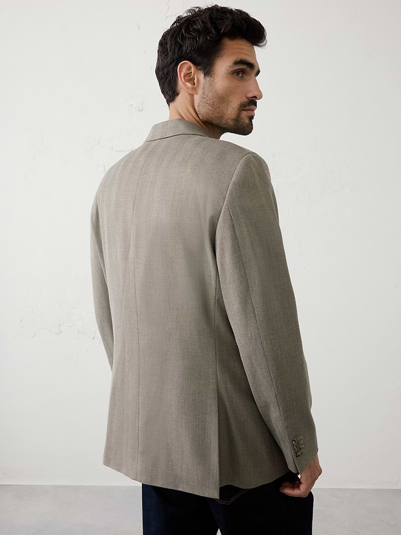 Herringbone Suit Jacket