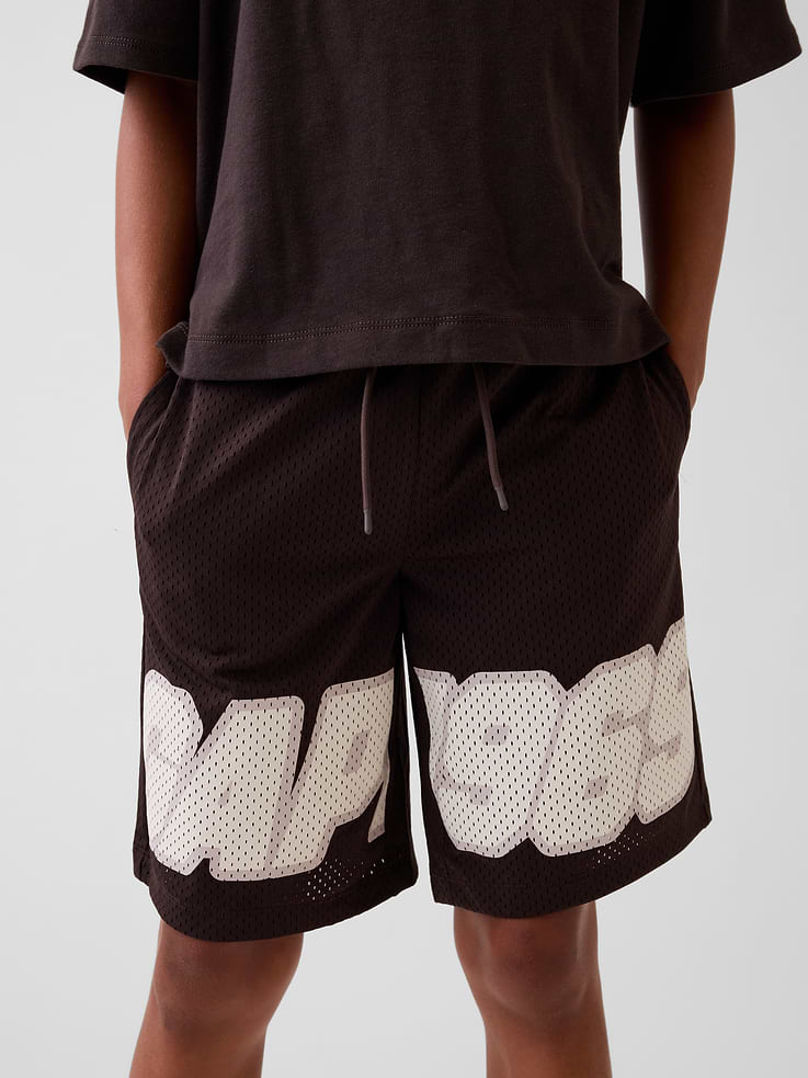 Image number 5 showing, Kids 8" Mesh Active Shorts