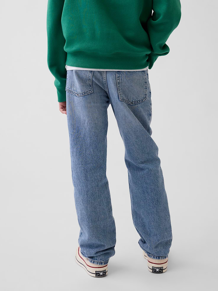 Image number 4 showing, Kids Relaxed Straight Jeans
