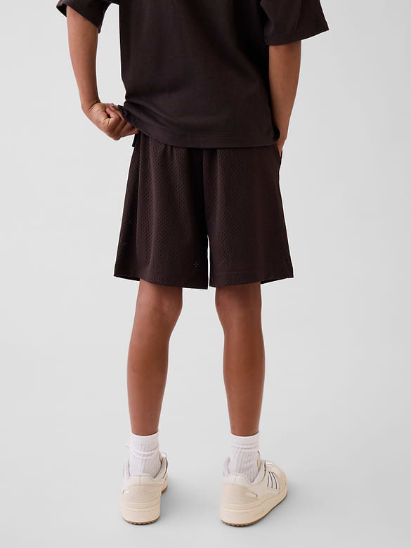 Kids 8" Mesh Active Shorts