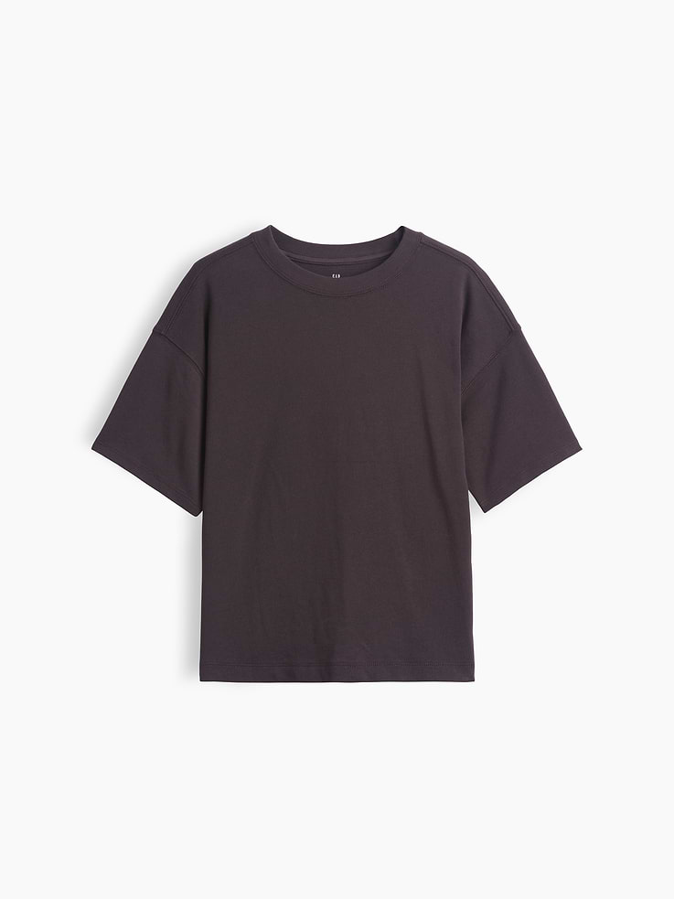 L'image numéro 2 présente T-shirt surdimensionné en tissu épais pour Enfant