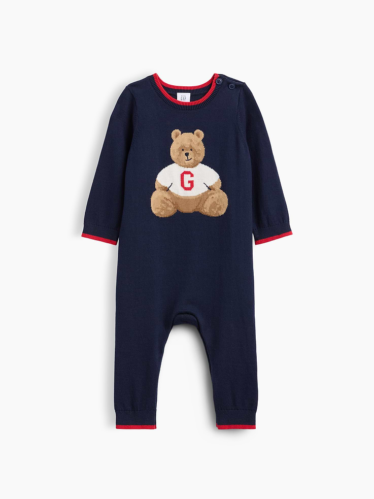 Image number 1 showing, Baby Brannan Bear Sweater One-Piece