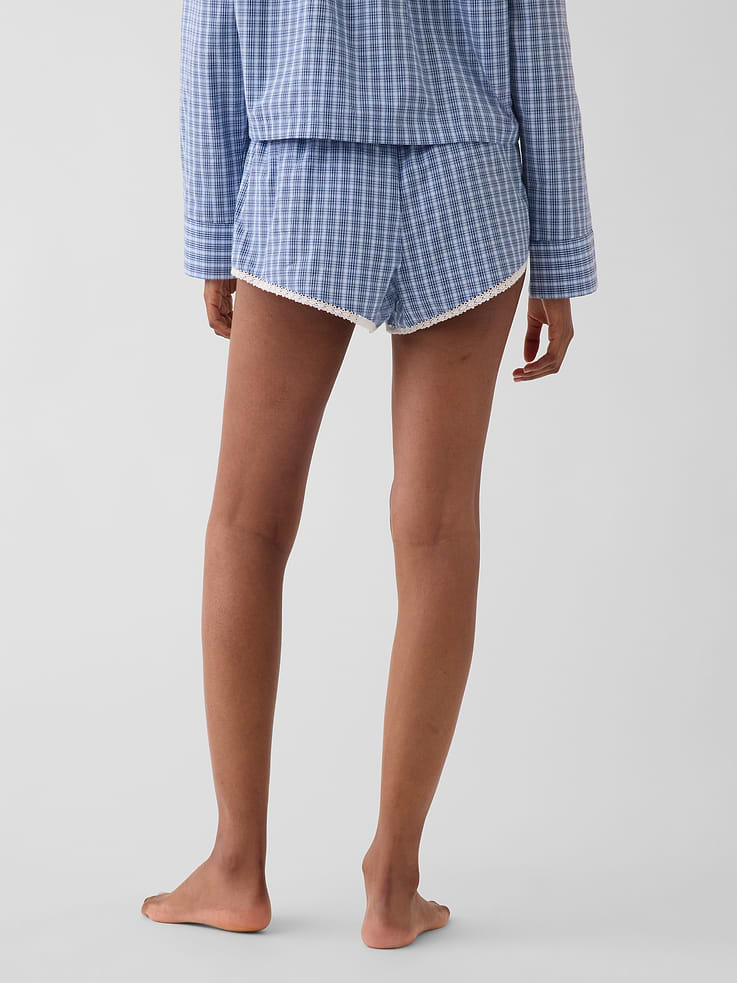 Image number 4 showing, Poplin Bloomer PJ Shorts