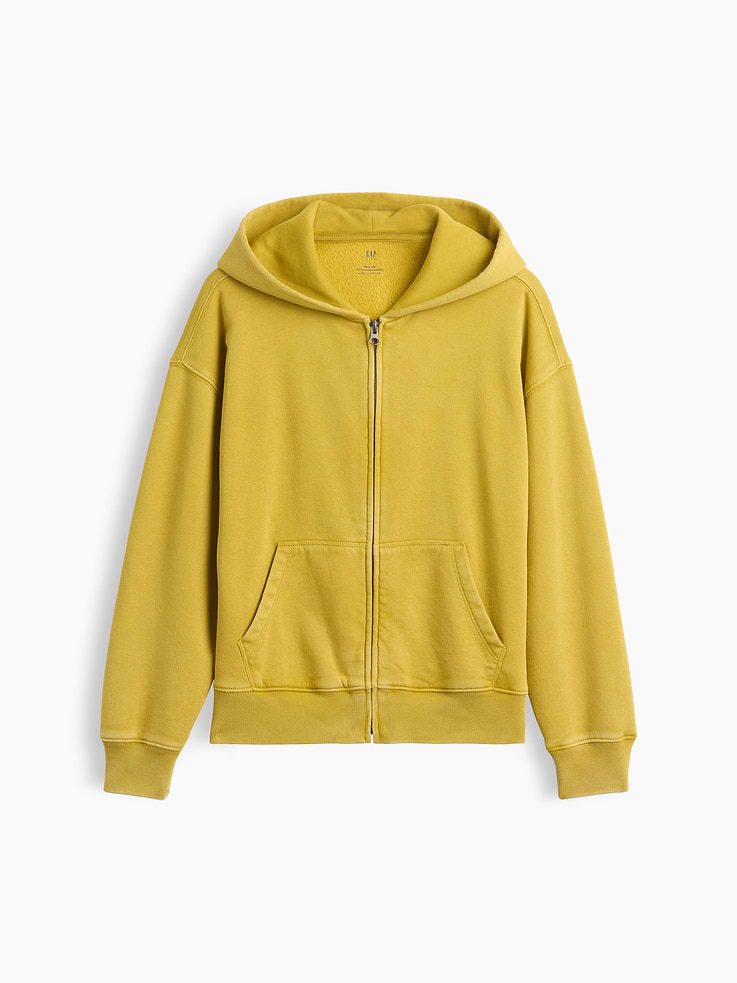 Image number 6 showing, Kids VintageSoft Relaxed Zip Hoodie