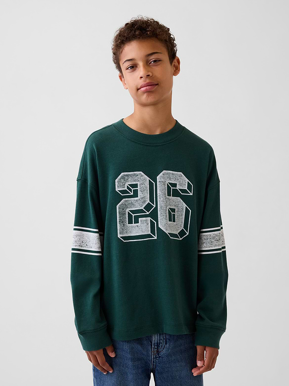Kids Heavyweight Oversized Graphic T-Shirt