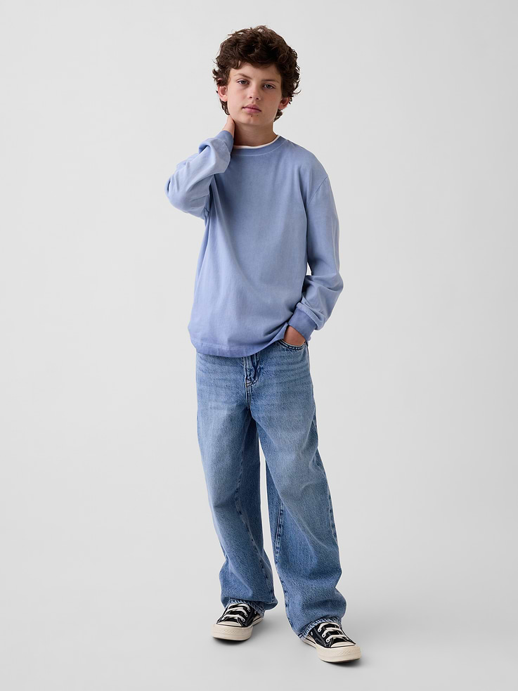 Image number 1 showing, Kids Baggy Jeans