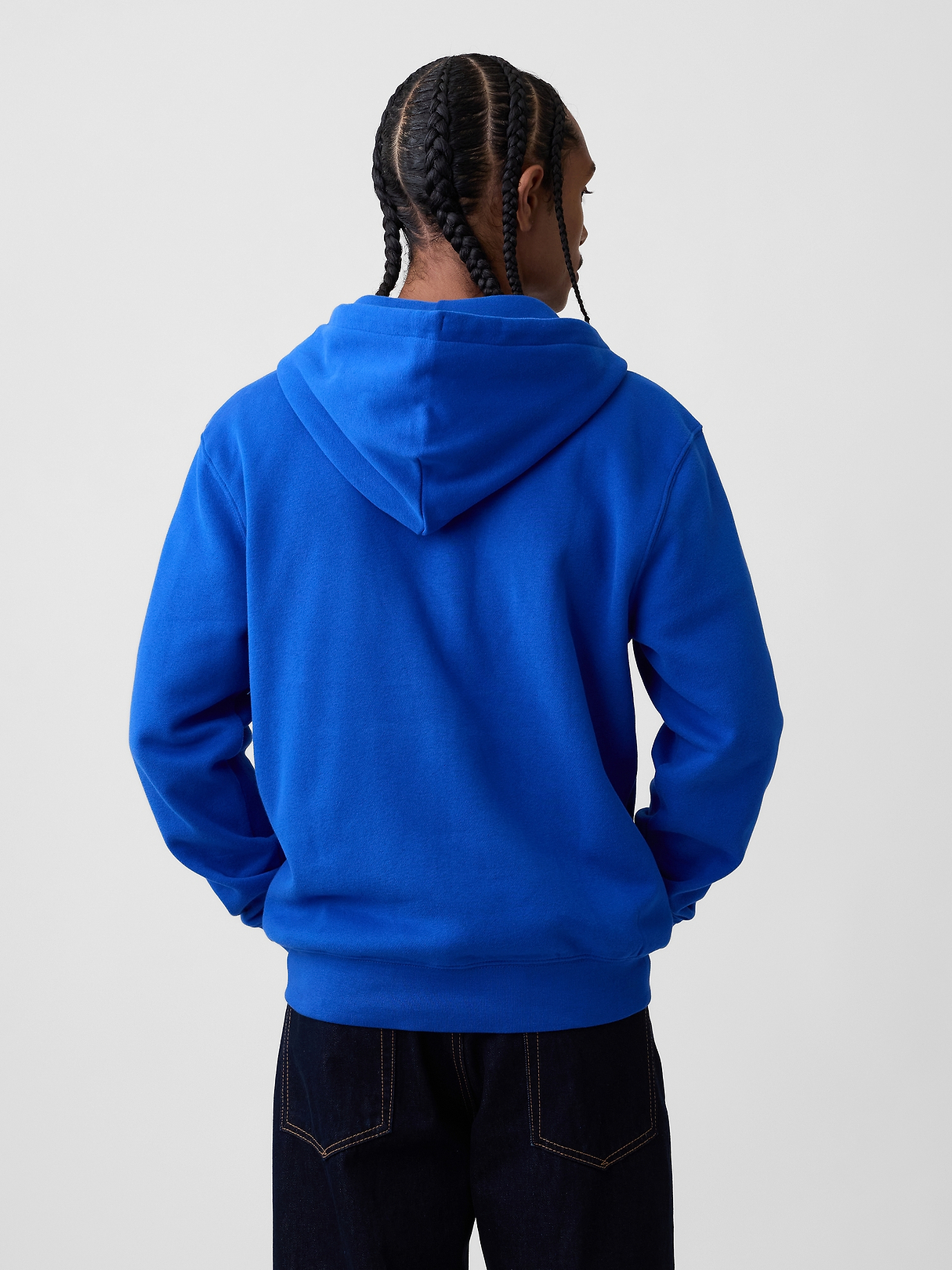 Adult VintageSoft Arch Logo Zip Hoodie | Gap