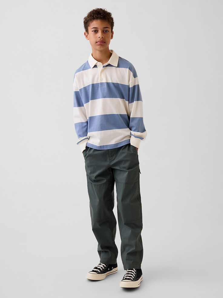 Image number 1 showing, Kids Double-Knee Quick-Dry Pants