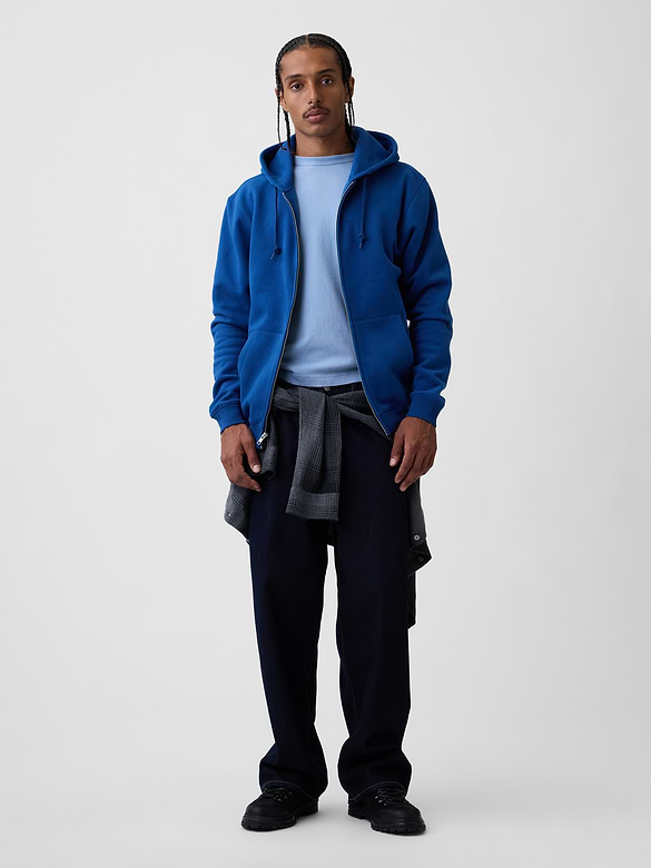 Adult VintageSoft Relaxed Zip Hoodie