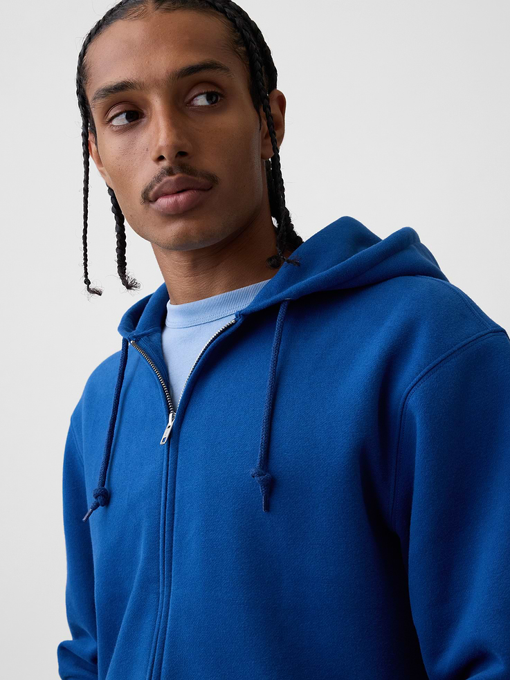 Image number 4 showing, Adult VintageSoft Relaxed Zip Hoodie