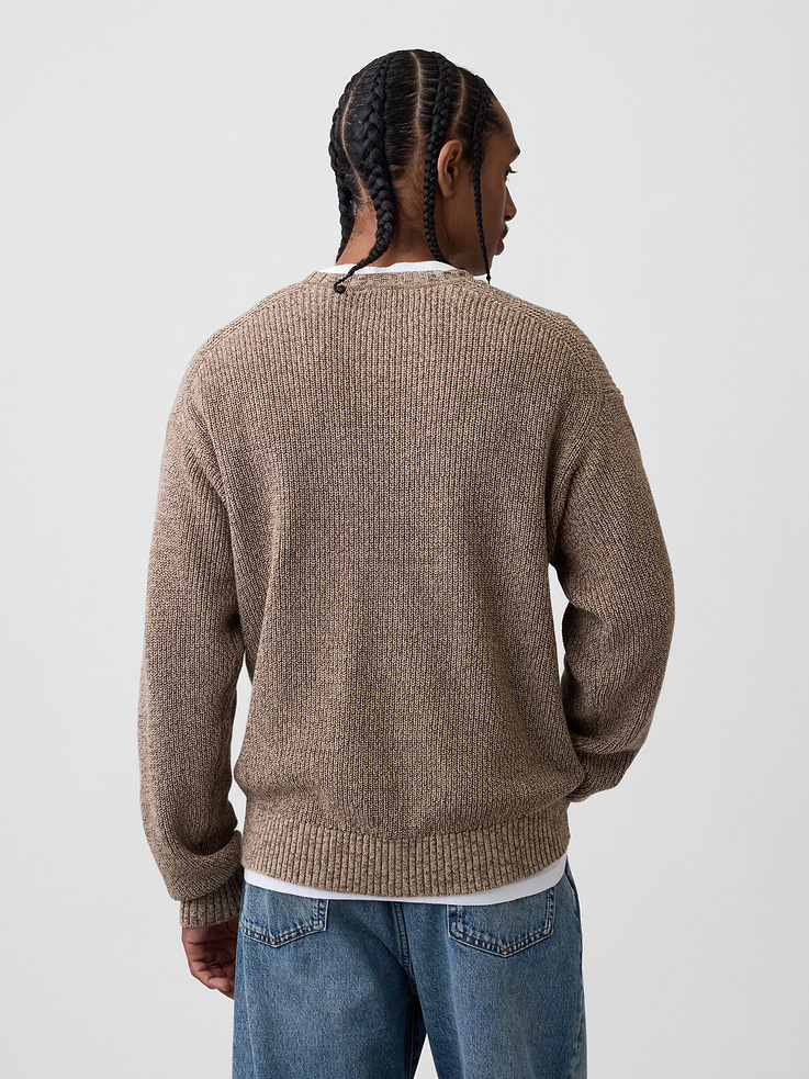 Image number 3 showing, Relaxed Shaker Sweater