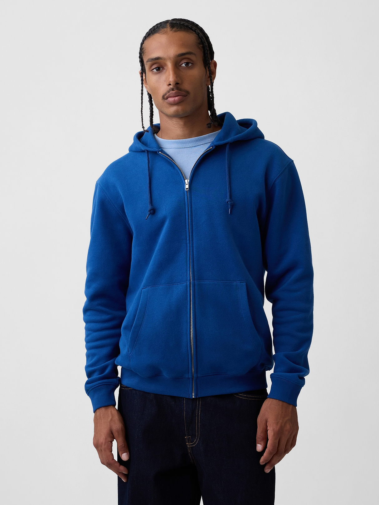 Adult VintageSoft Relaxed Zip Hoodie | Gap