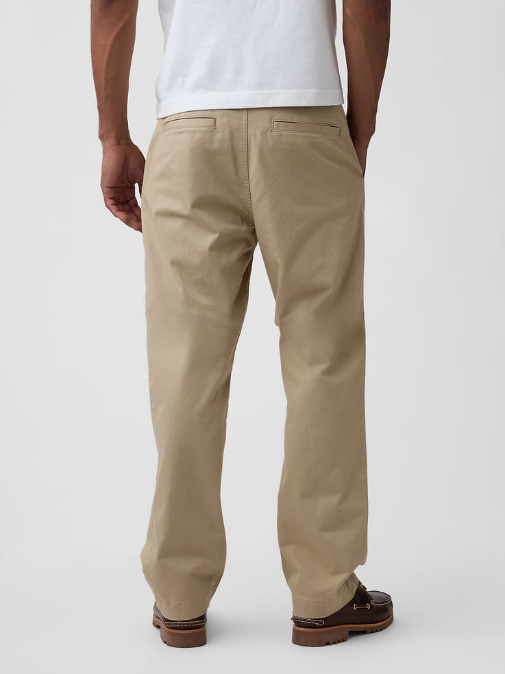 Image number 4 showing, Modern Loose Pleated Khakis