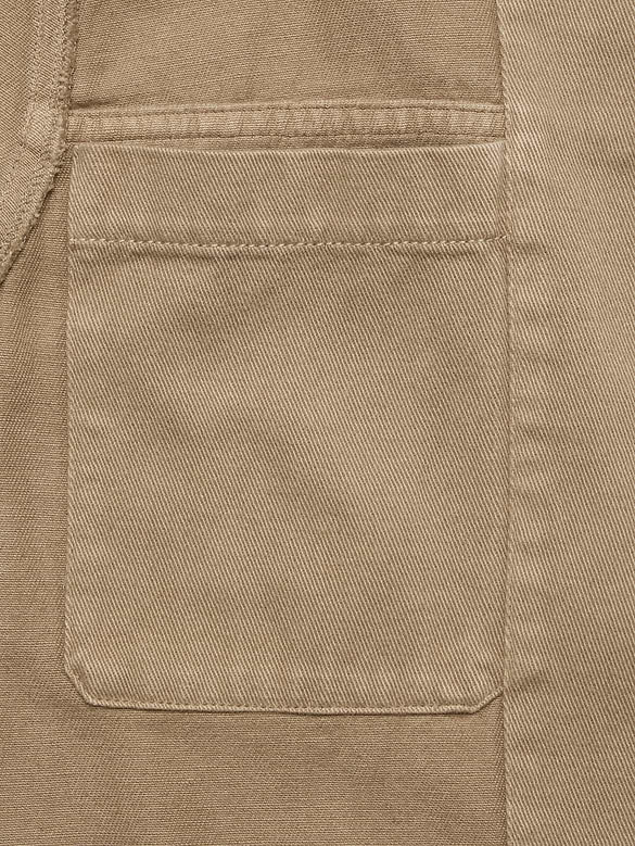 Cotton-Linen Utility Blazer