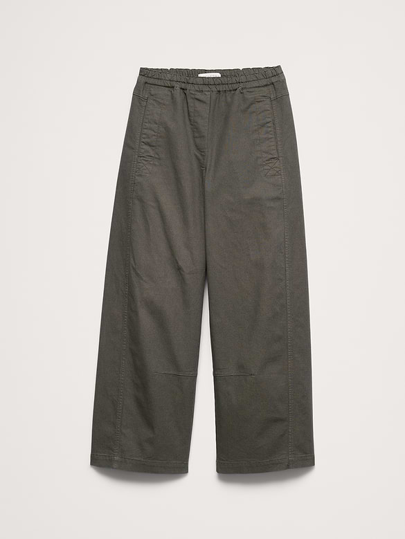 Mid-Rise Relaxed Painter Pull-On Pant