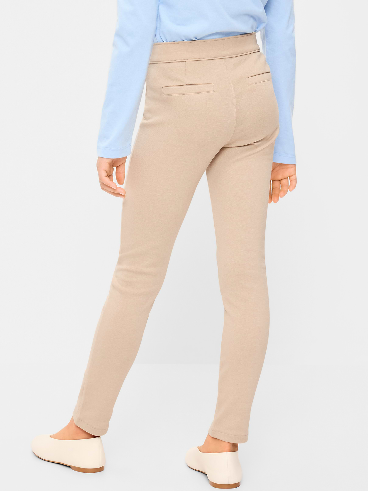 Image number 2 showing, School Uniform Ponte-Knit Jeggings for Girls