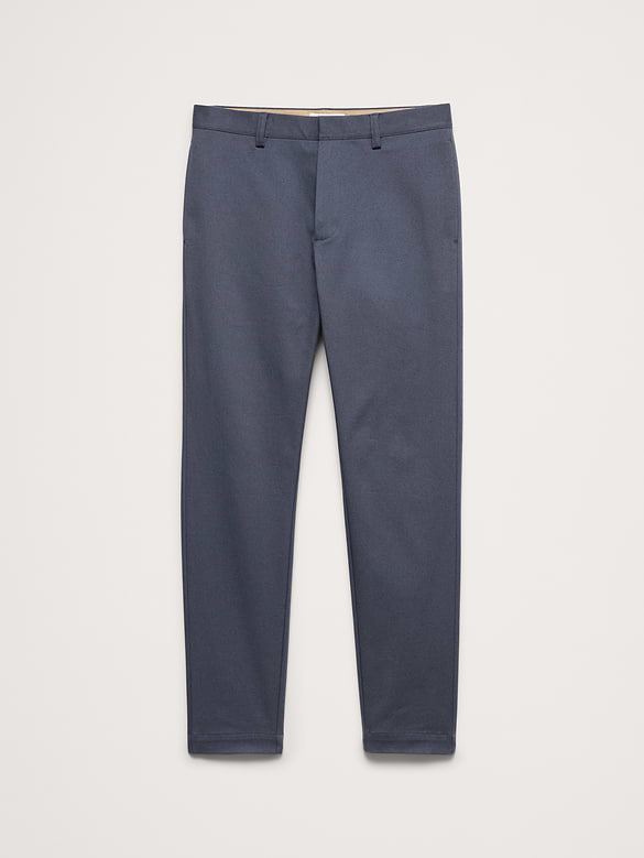 Chino étroit en tissu italien extensible