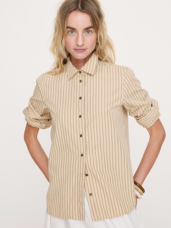 La chemise de tous les jours en popeline de coton