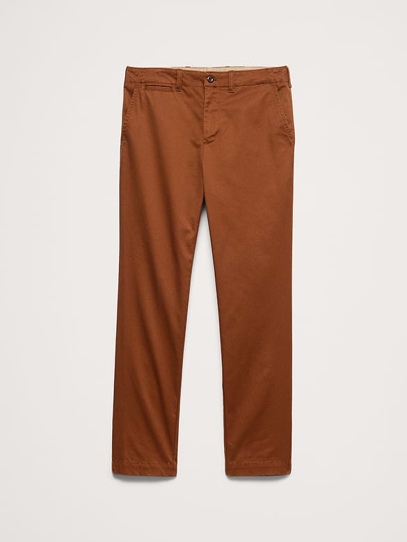 Chino étroit rodé