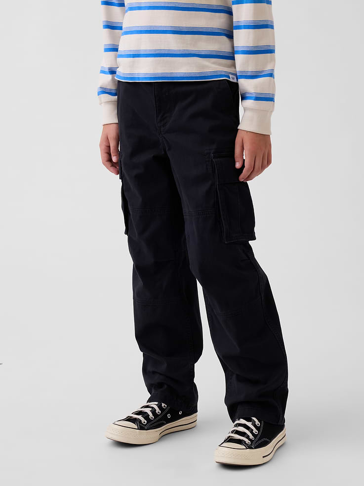 Image number 3 showing, Kids Loose Cargo Pants