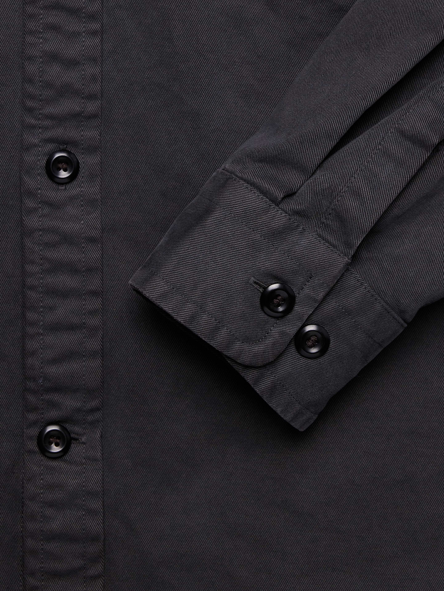 L'image numéro 6 présente Veste-chemise en sergé de coton