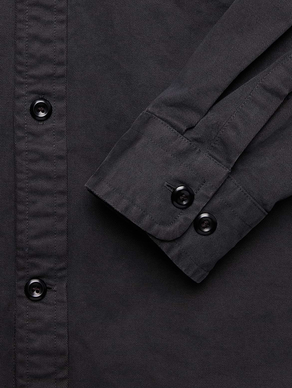 Cotton Twill Shirt Jacket