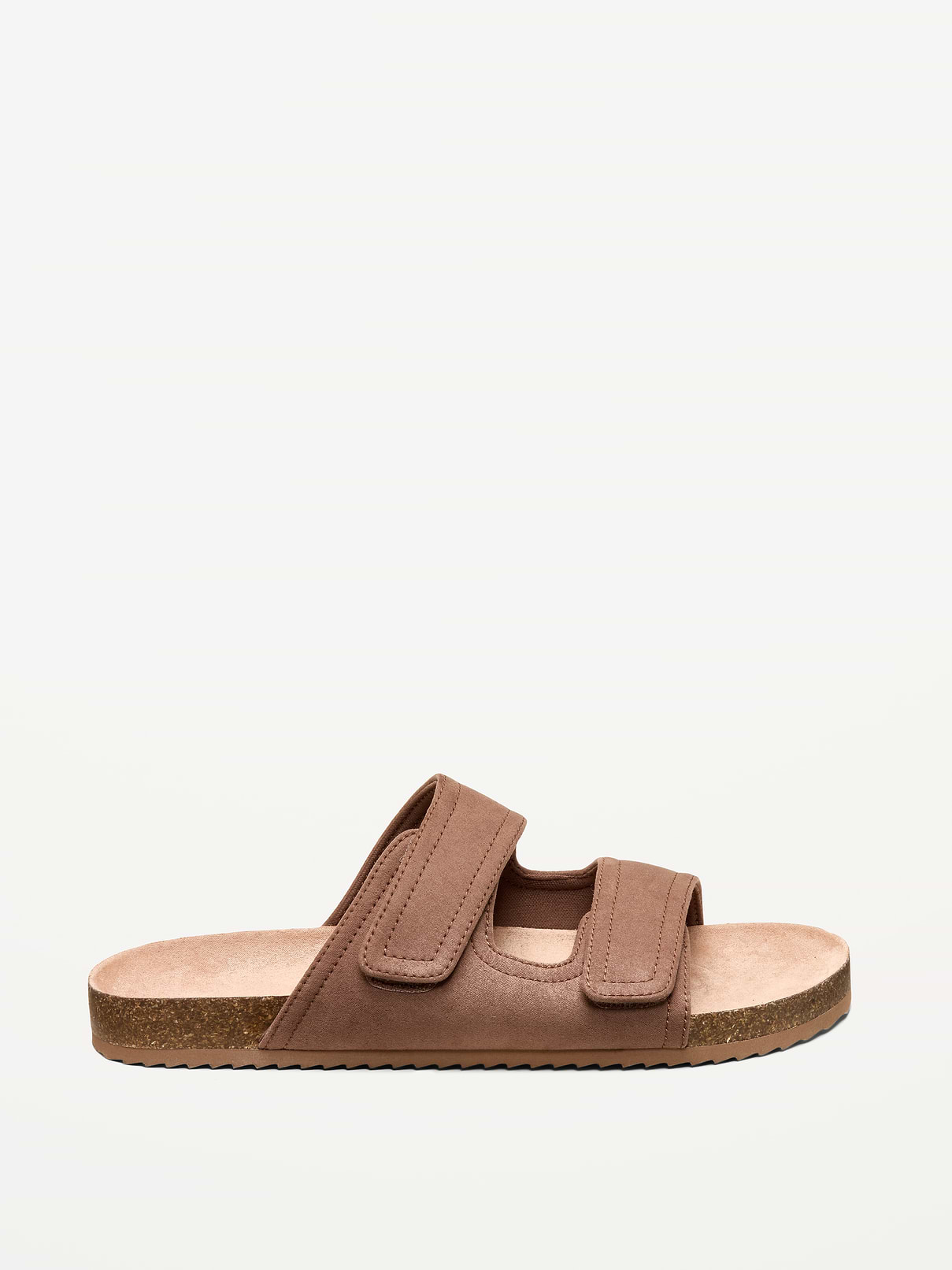 Image number 3 showing, Faux-Suede Double-Strap Slide Sandals for Men