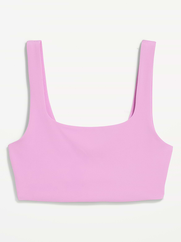 Light Support StudioSmooth Square-Neck Sports Bra