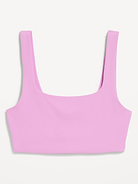 Image number 1 showing, Light Support StudioSmooth Square-Neck Sports Bra