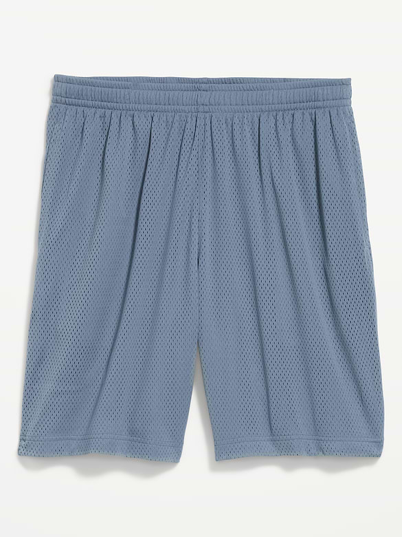 Baggy Mesh Shorts -- 9-inch inseam