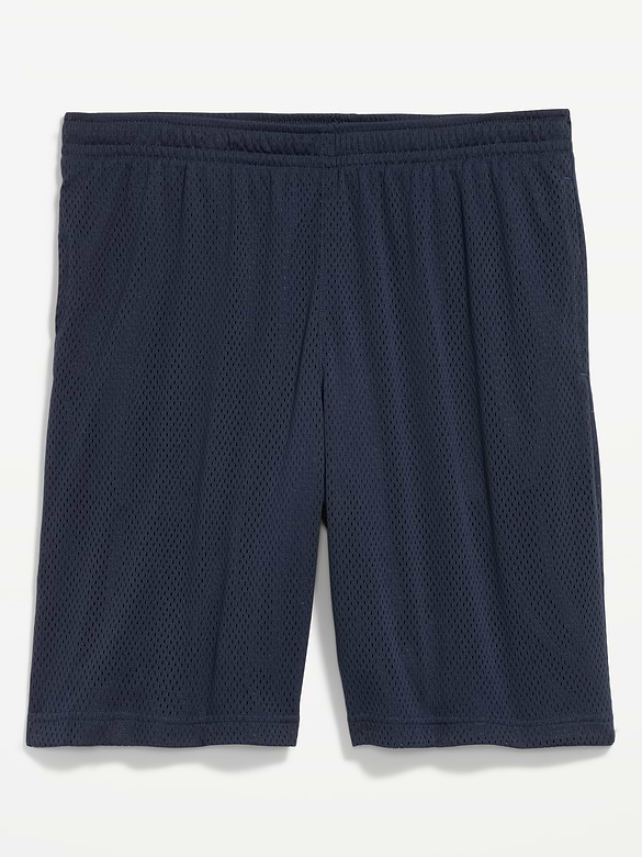 Baggy Mesh Shorts -- 9-inch inseam