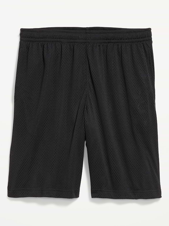 Baggy Mesh Shorts -- 9-inch inseam
