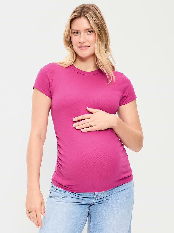 Maternity Snug Short-Sleeve T-Shirt