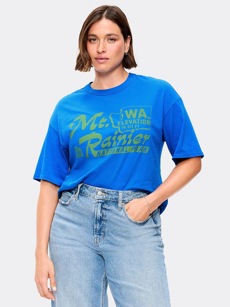 Image number 4 showing, Mount Rainier National Park Loose T-Shirt