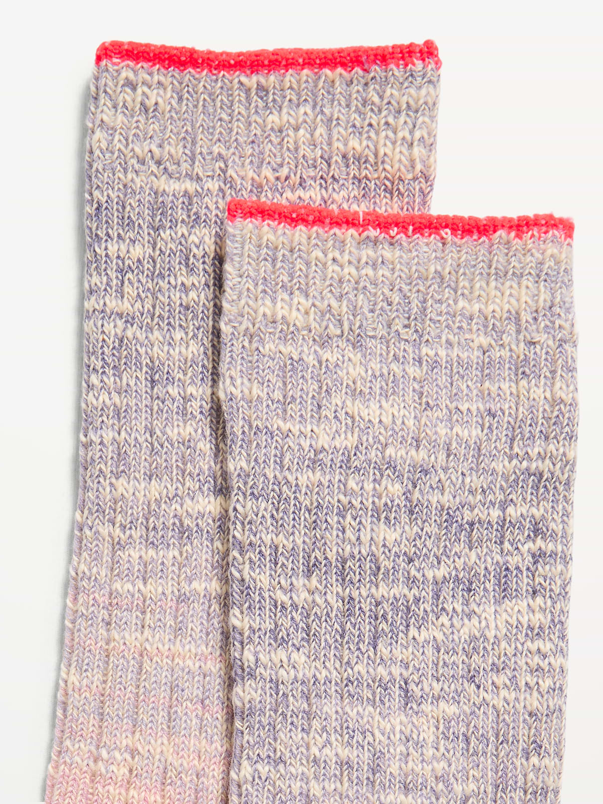 Image number 2 showing, Slouchy Textured Crew Socks for Women