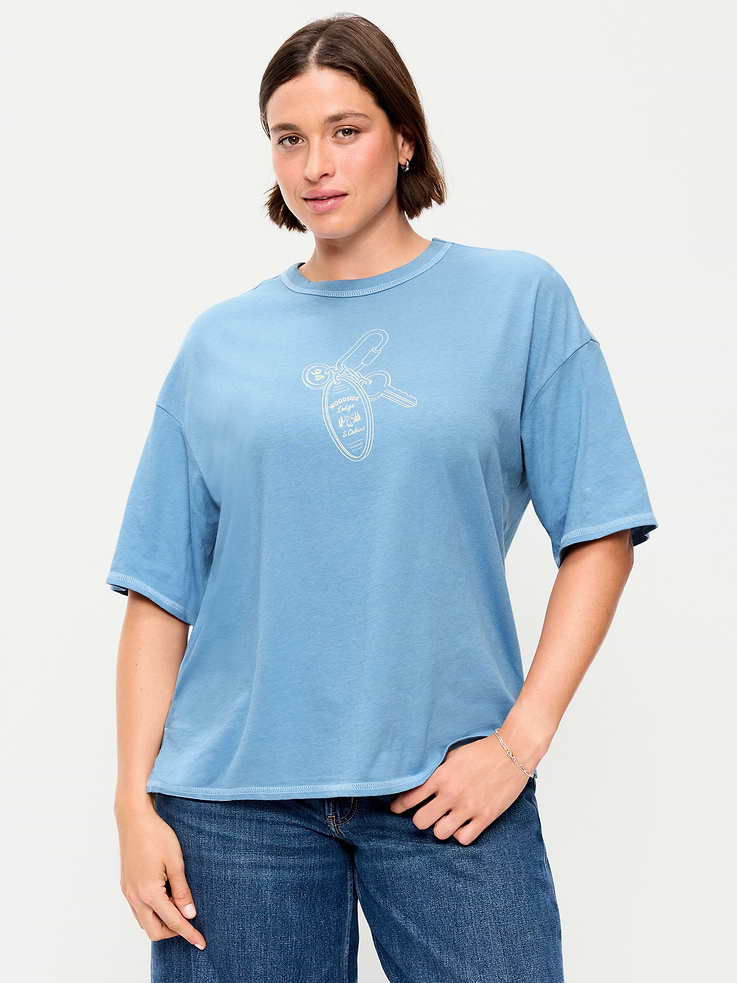 Image number 6 showing, Crew-Neck Graphic T-Shirt