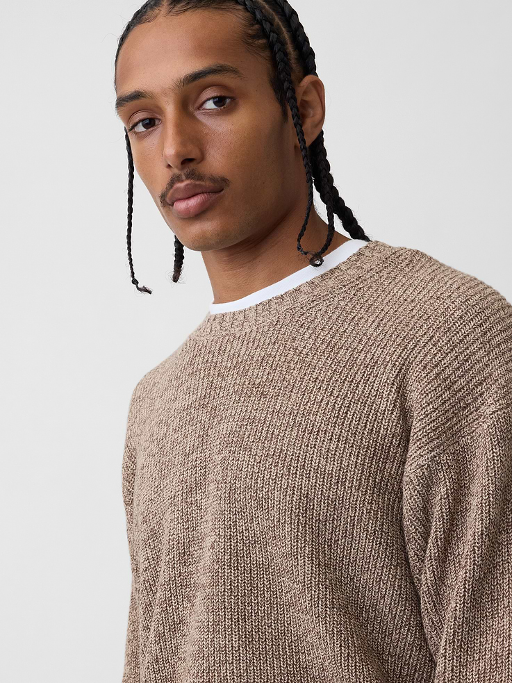 Image number 4 showing, Relaxed Shaker Sweater