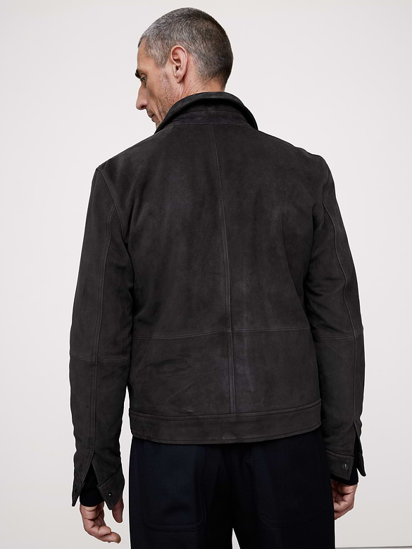 Suede Trucker Jacket