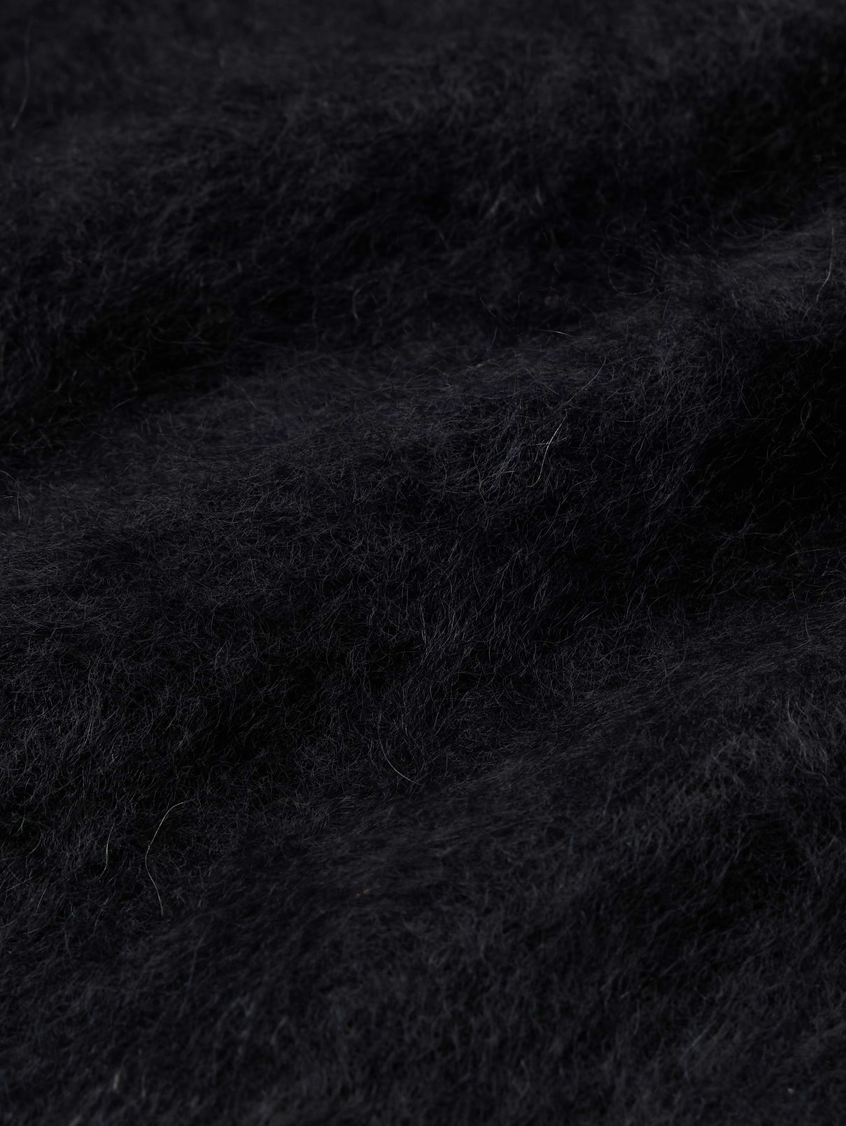 Image 4 of 4, Brushed Wool-Cashmere Triangle Scarf