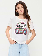 Image number 1 showing, Hello Kitty® Graphic T-Shirt for Girls