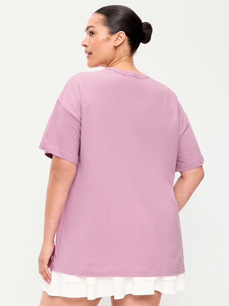 Image number 8 showing, Oversized EveryWear Tunic T-Shirt