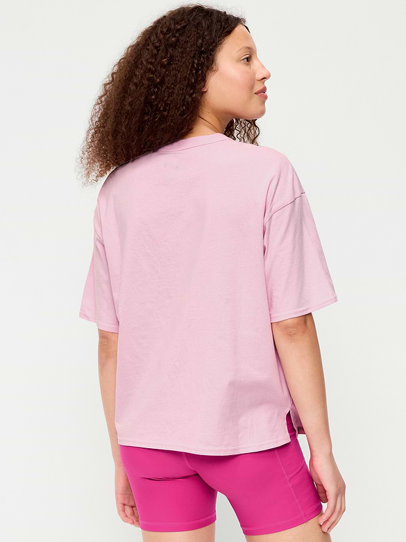 Yosemite National Park Crew-Neck Oversized T-Shirt