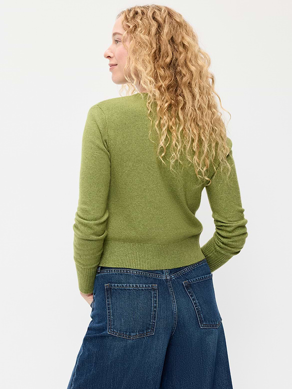 SoSoft Crew-Neck Cardigan Sweater