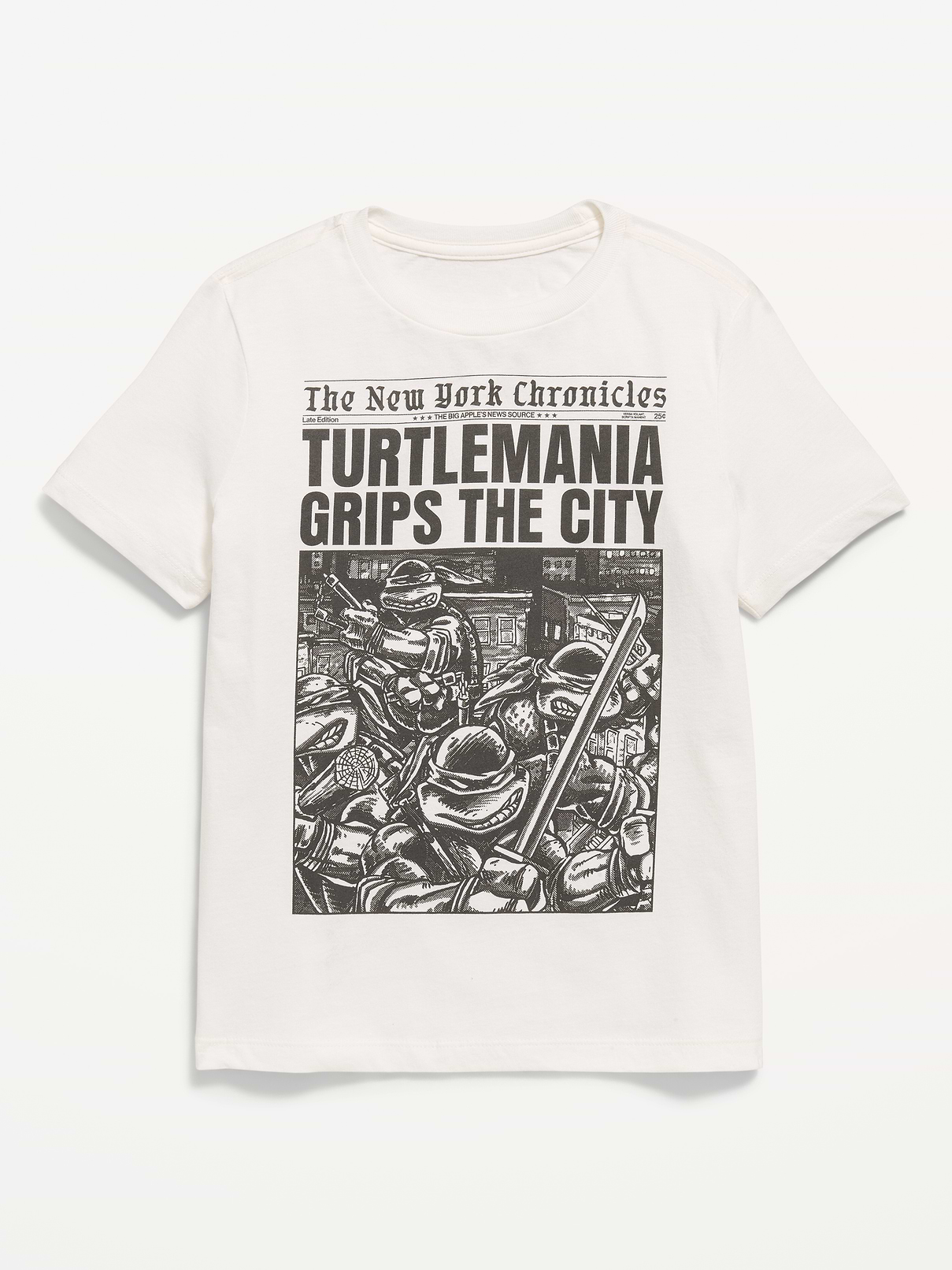 Image number 1 showing, Teenage Mutant Ninja Turtles™ Gender-Neutral Graphic T-Shirt for Kids
