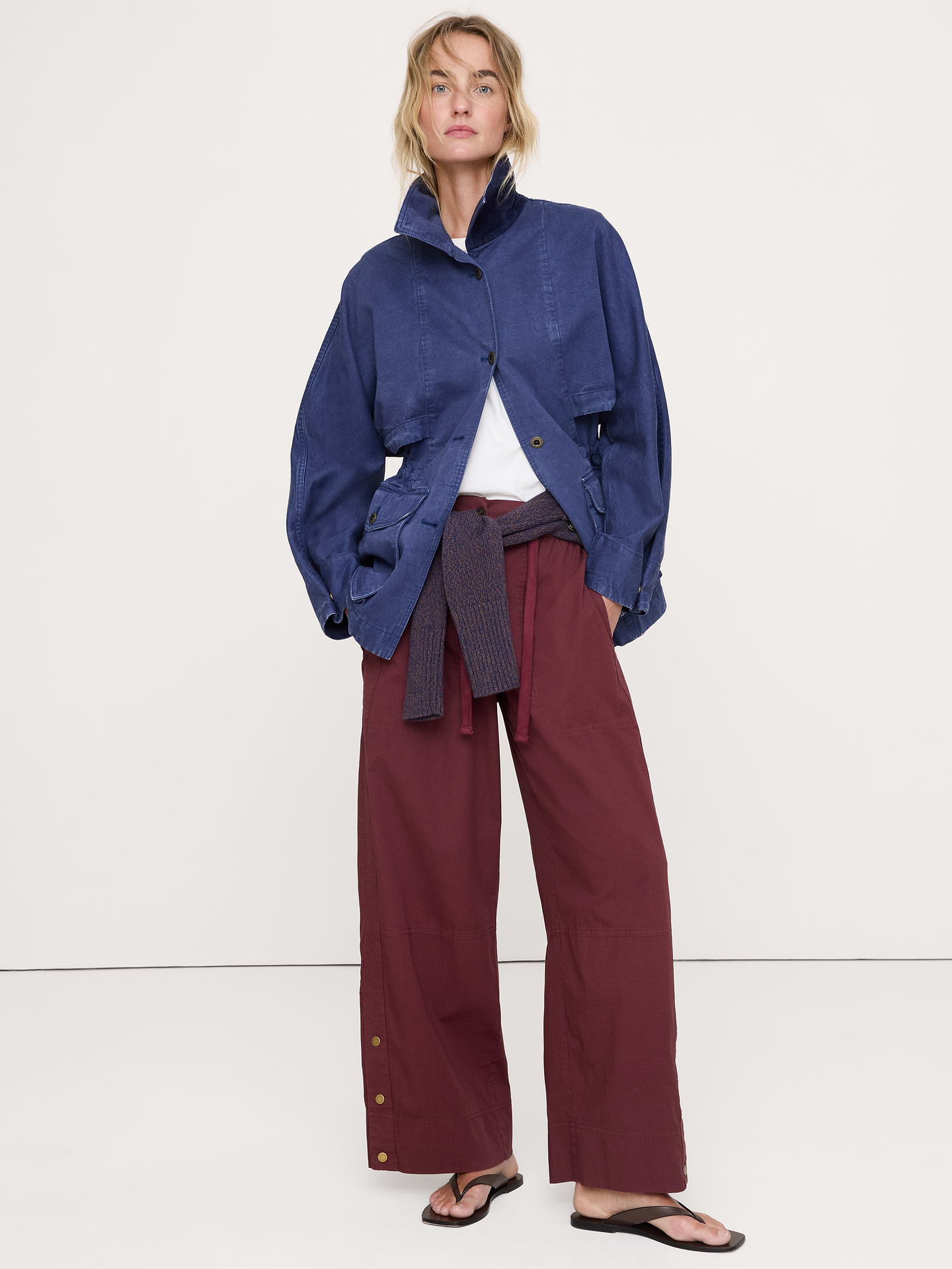 Image number 7 showing, Ripstop Cotton Pull-On Pant