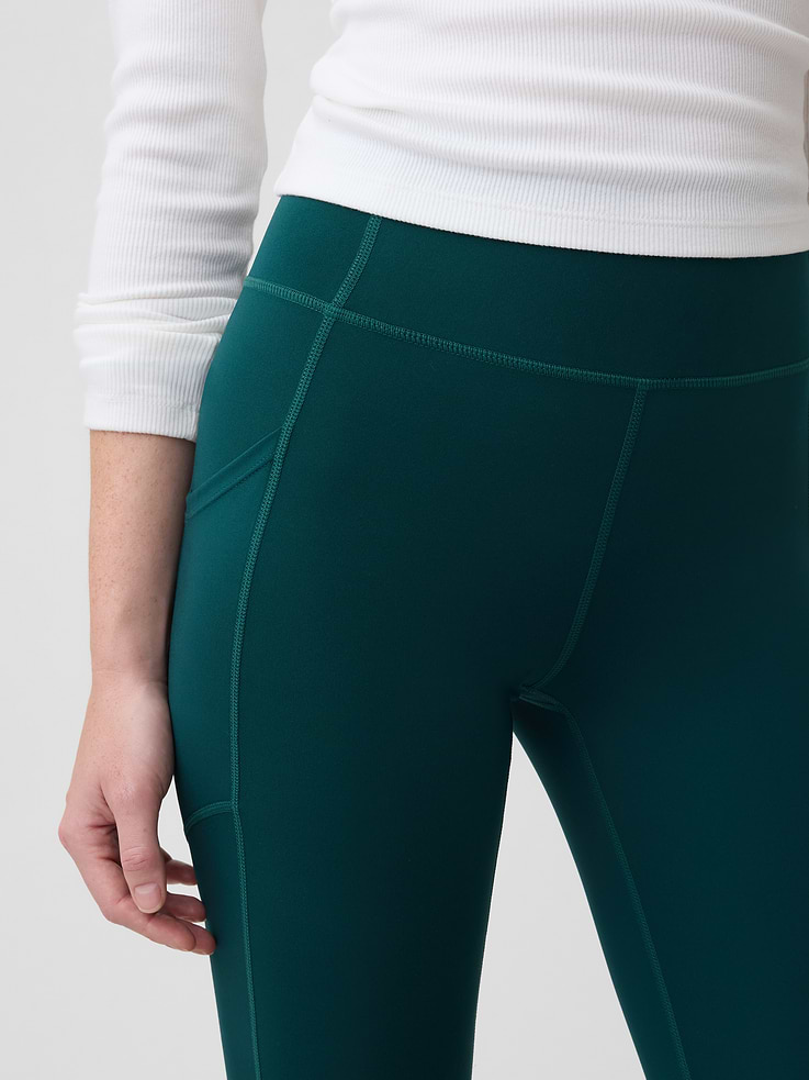 Image number 4 showing, GapFit Sky High Studio Pocket Leggings